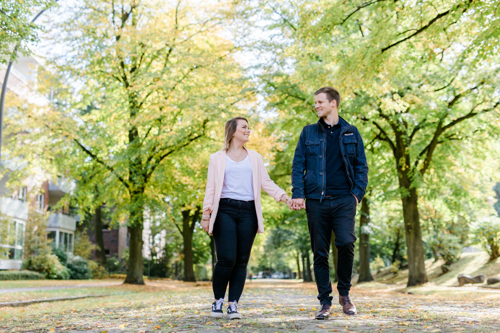 Vorabshooting am Osterbekkanal